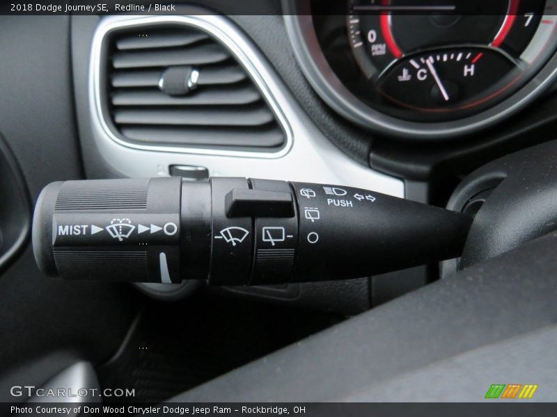 Redline / Black 2018 Dodge Journey SE