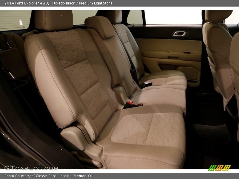 Tuxedo Black / Medium Light Stone 2014 Ford Explorer 4WD