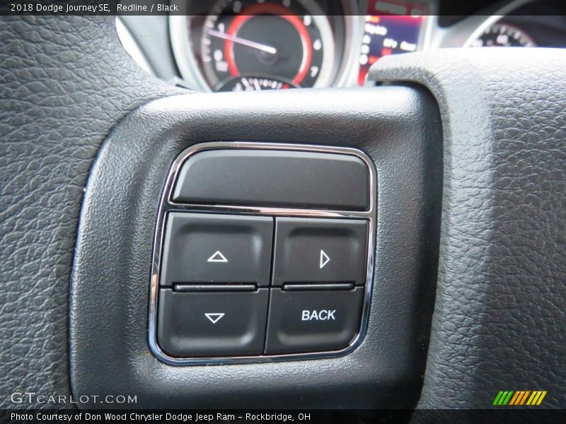 Redline / Black 2018 Dodge Journey SE