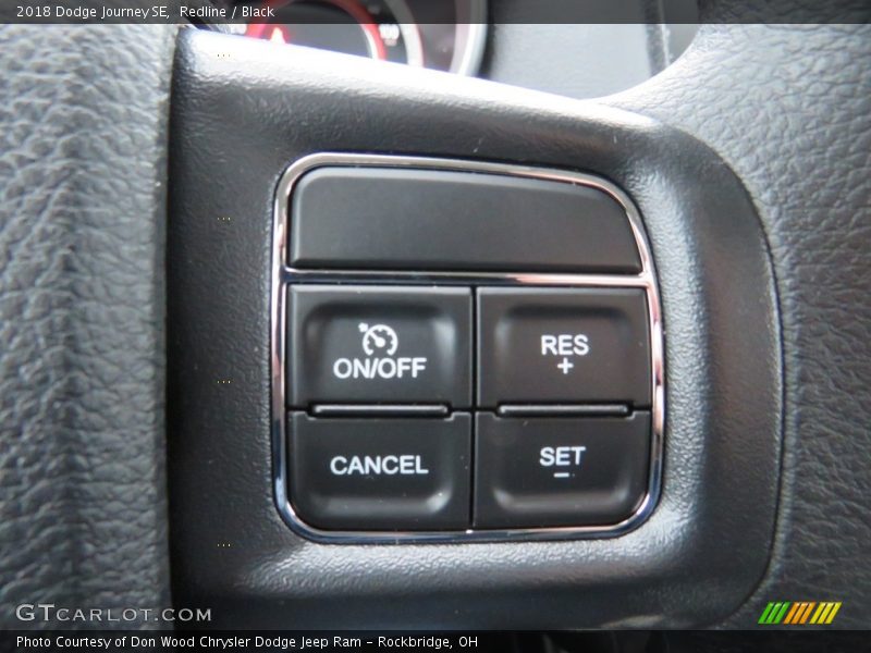 Redline / Black 2018 Dodge Journey SE