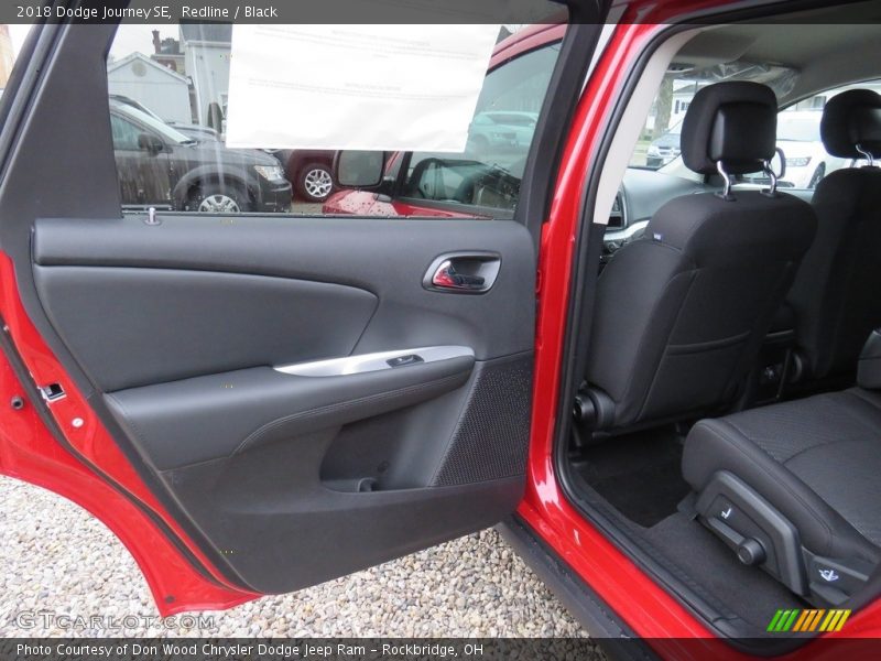 Redline / Black 2018 Dodge Journey SE
