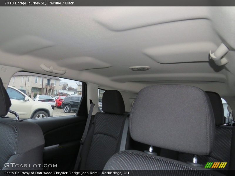 Redline / Black 2018 Dodge Journey SE