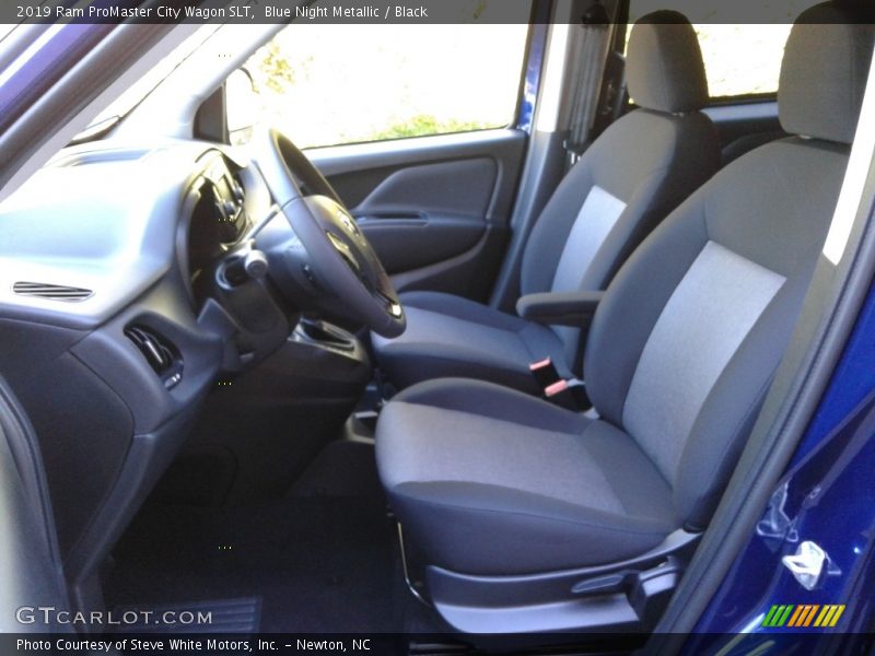 Front Seat of 2019 ProMaster City Wagon SLT