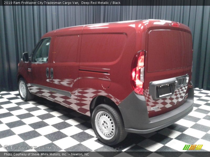 Deep Red Metallic / Black 2019 Ram ProMaster City Tradesman Cargo Van