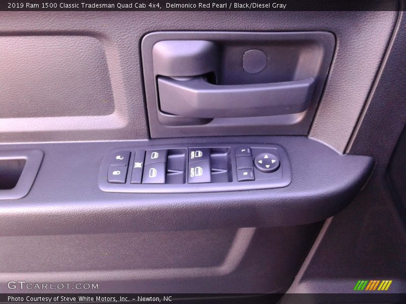 Delmonico Red Pearl / Black/Diesel Gray 2019 Ram 1500 Classic Tradesman Quad Cab 4x4