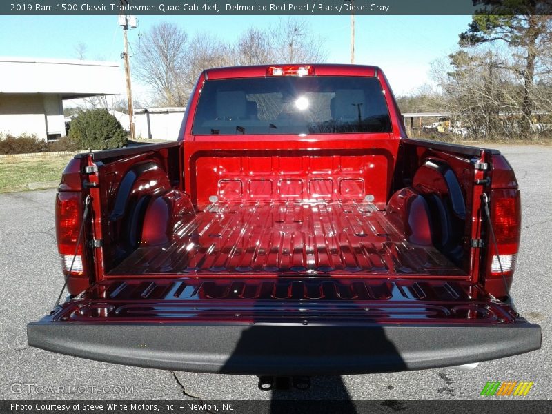 Delmonico Red Pearl / Black/Diesel Gray 2019 Ram 1500 Classic Tradesman Quad Cab 4x4