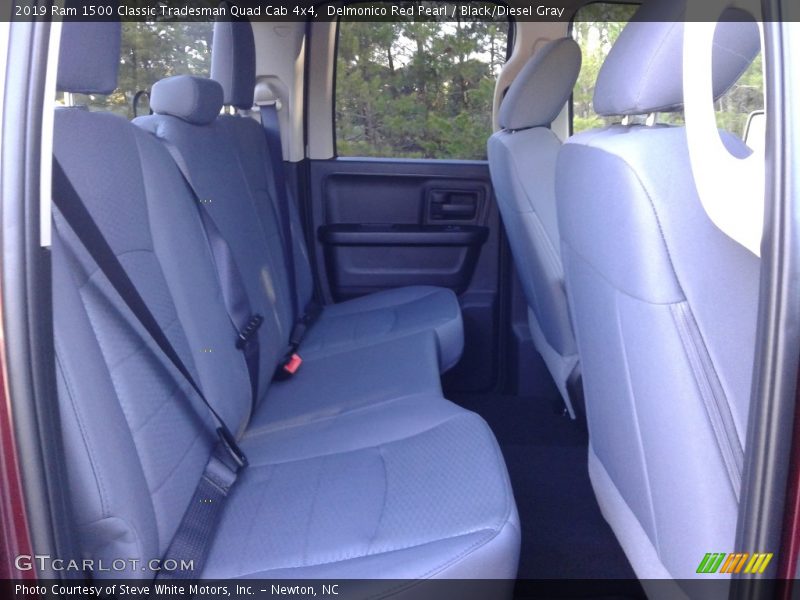 Delmonico Red Pearl / Black/Diesel Gray 2019 Ram 1500 Classic Tradesman Quad Cab 4x4