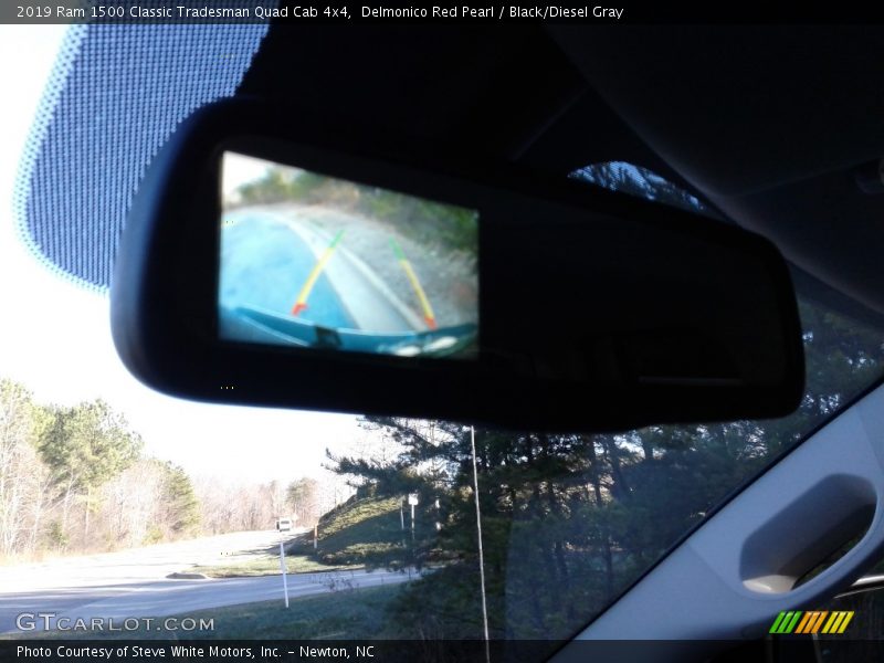 Delmonico Red Pearl / Black/Diesel Gray 2019 Ram 1500 Classic Tradesman Quad Cab 4x4