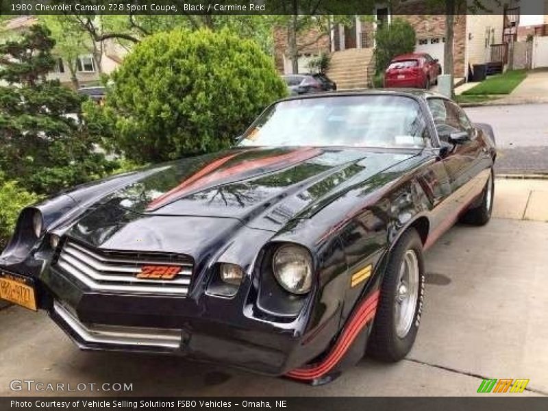 Front 3/4 View of 1980 Camaro Z28 Sport Coupe