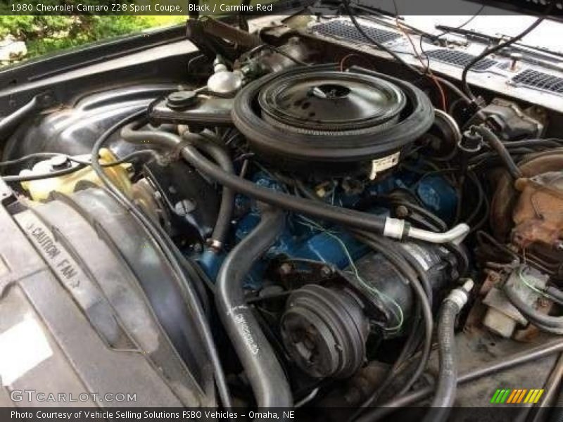  1980 Camaro Z28 Sport Coupe Engine - 350 cid OHV 16-Valve V8