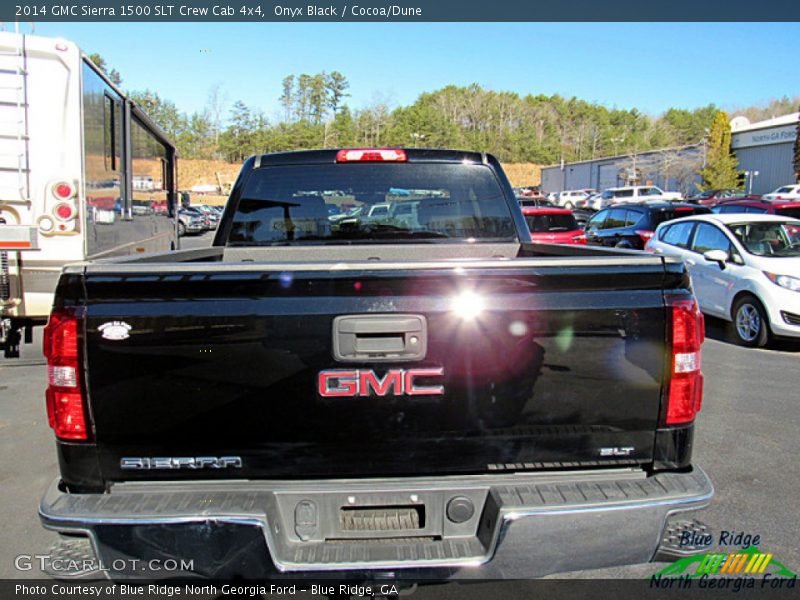 Onyx Black / Cocoa/Dune 2014 GMC Sierra 1500 SLT Crew Cab 4x4
