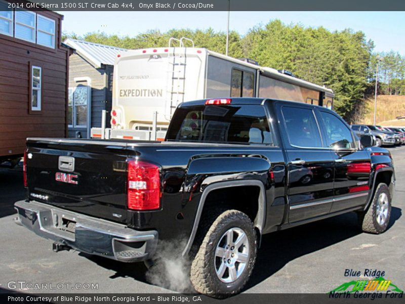 Onyx Black / Cocoa/Dune 2014 GMC Sierra 1500 SLT Crew Cab 4x4