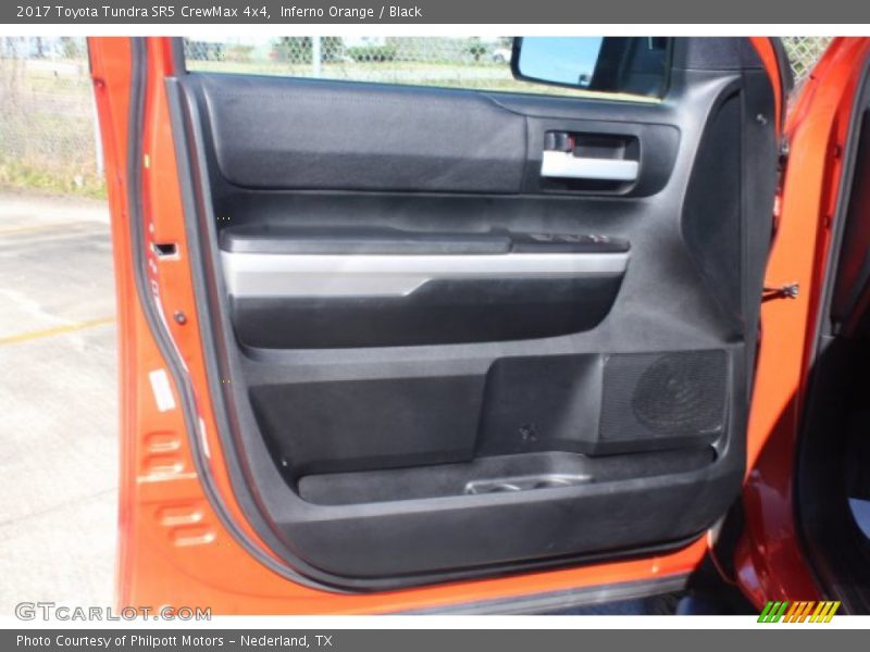 Inferno Orange / Black 2017 Toyota Tundra SR5 CrewMax 4x4