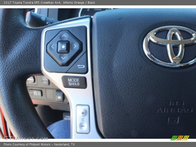 Inferno Orange / Black 2017 Toyota Tundra SR5 CrewMax 4x4