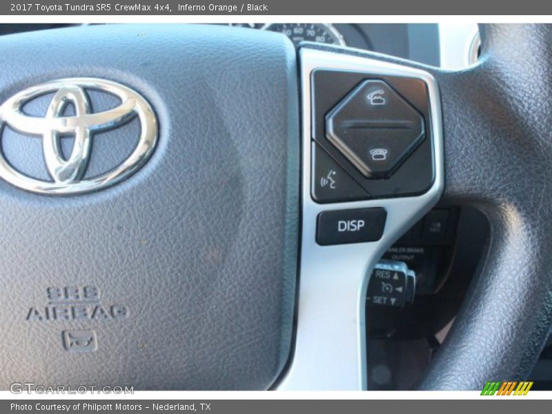 Inferno Orange / Black 2017 Toyota Tundra SR5 CrewMax 4x4