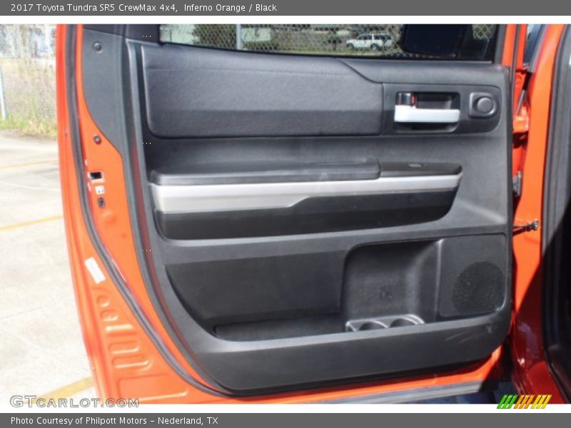 Inferno Orange / Black 2017 Toyota Tundra SR5 CrewMax 4x4