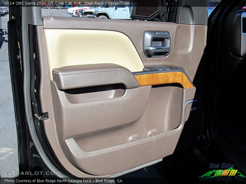 Onyx Black / Cocoa/Dune 2014 GMC Sierra 1500 SLT Crew Cab 4x4