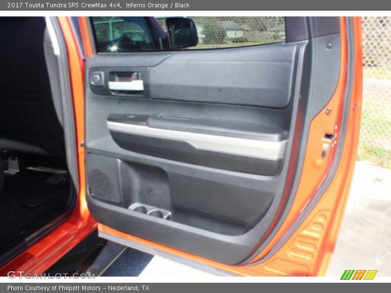 Inferno Orange / Black 2017 Toyota Tundra SR5 CrewMax 4x4