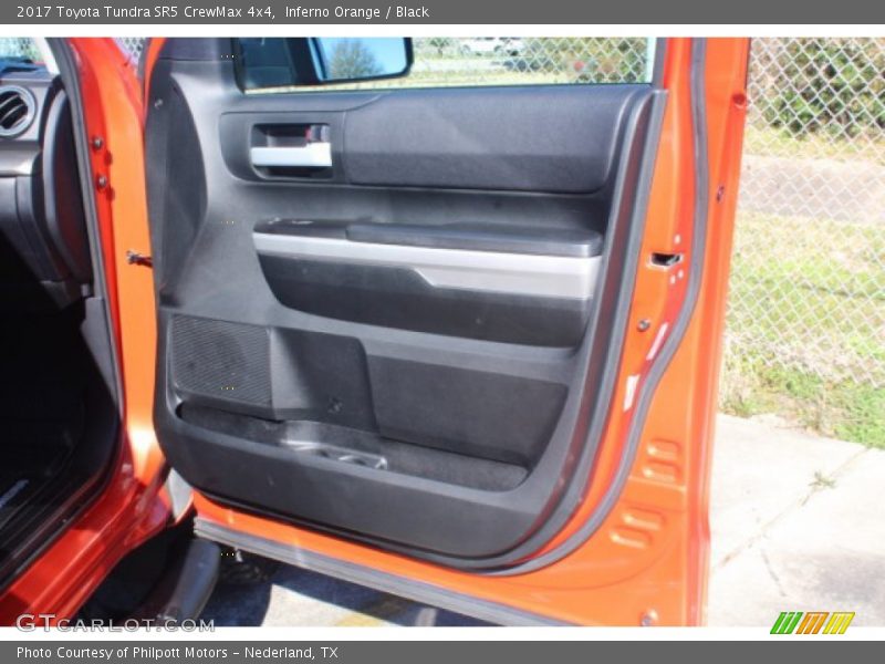 Inferno Orange / Black 2017 Toyota Tundra SR5 CrewMax 4x4