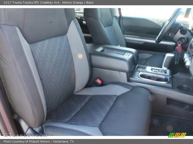 Inferno Orange / Black 2017 Toyota Tundra SR5 CrewMax 4x4
