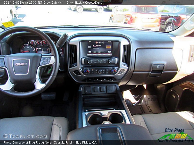 Onyx Black / Cocoa/Dune 2014 GMC Sierra 1500 SLT Crew Cab 4x4