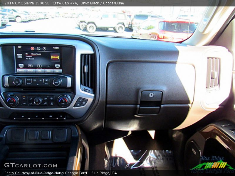 Onyx Black / Cocoa/Dune 2014 GMC Sierra 1500 SLT Crew Cab 4x4