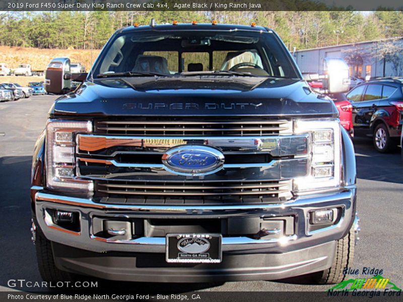Agate Black / King Ranch Java 2019 Ford F450 Super Duty King Ranch Crew Cab 4x4