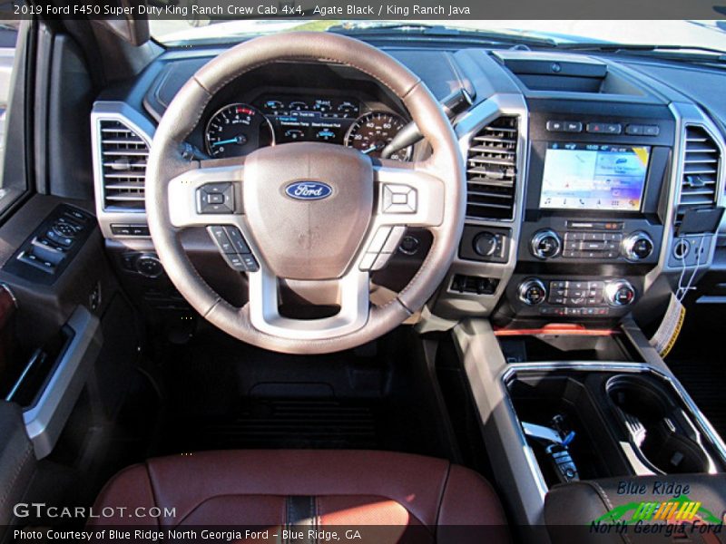 Agate Black / King Ranch Java 2019 Ford F450 Super Duty King Ranch Crew Cab 4x4