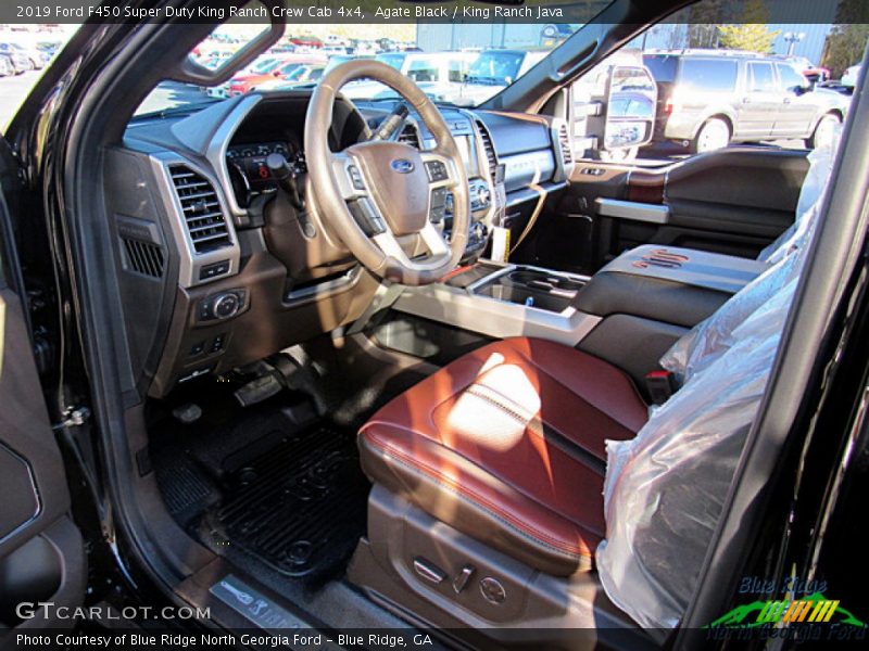 Agate Black / King Ranch Java 2019 Ford F450 Super Duty King Ranch Crew Cab 4x4