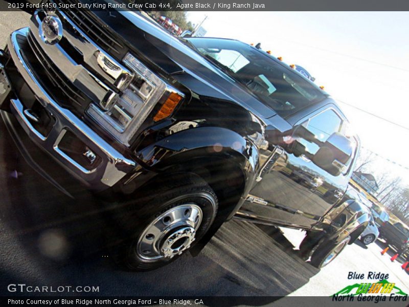 Agate Black / King Ranch Java 2019 Ford F450 Super Duty King Ranch Crew Cab 4x4