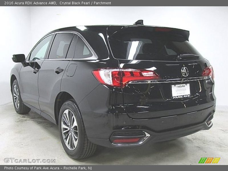 Crystal Black Pearl / Parchment 2016 Acura RDX Advance AWD