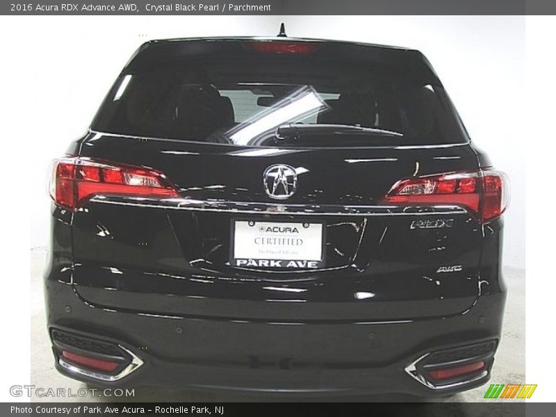 Crystal Black Pearl / Parchment 2016 Acura RDX Advance AWD
