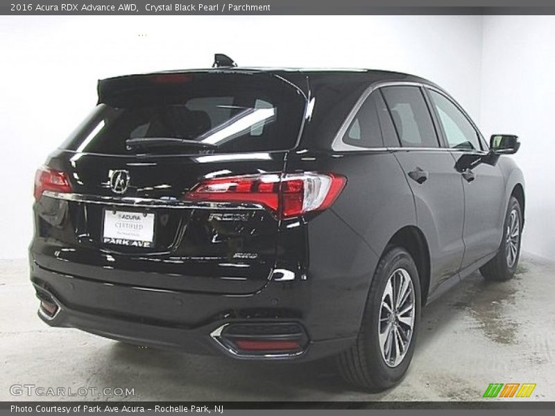 Crystal Black Pearl / Parchment 2016 Acura RDX Advance AWD