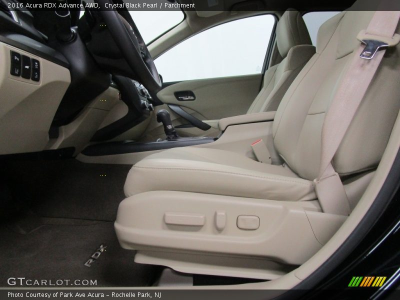 Crystal Black Pearl / Parchment 2016 Acura RDX Advance AWD