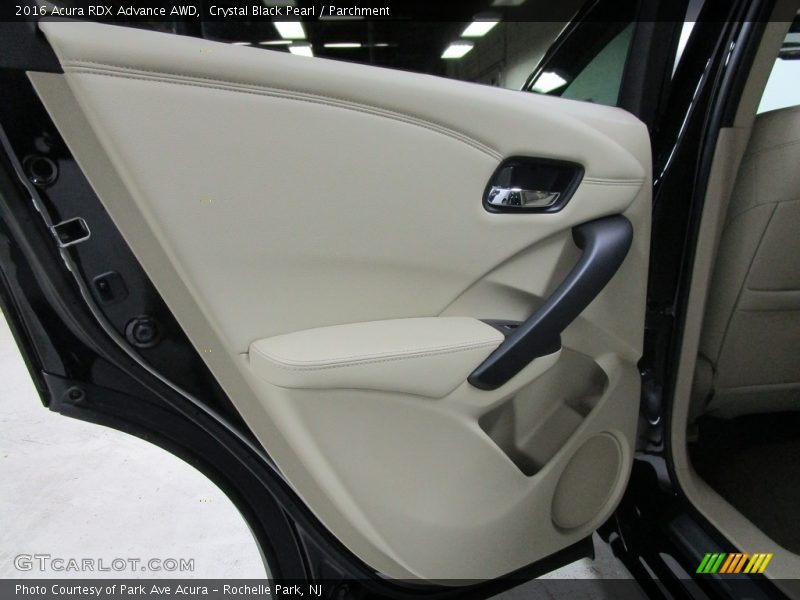 Crystal Black Pearl / Parchment 2016 Acura RDX Advance AWD