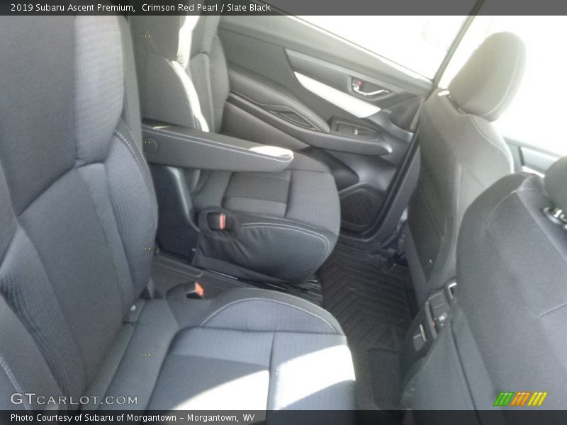 Crimson Red Pearl / Slate Black 2019 Subaru Ascent Premium