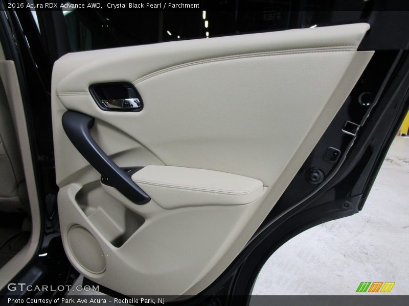 Crystal Black Pearl / Parchment 2016 Acura RDX Advance AWD