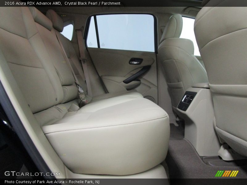 Crystal Black Pearl / Parchment 2016 Acura RDX Advance AWD