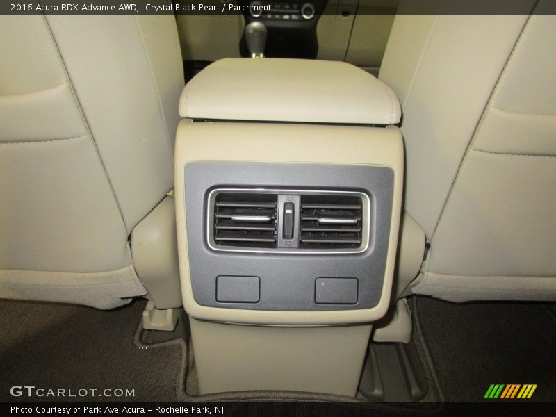 Crystal Black Pearl / Parchment 2016 Acura RDX Advance AWD