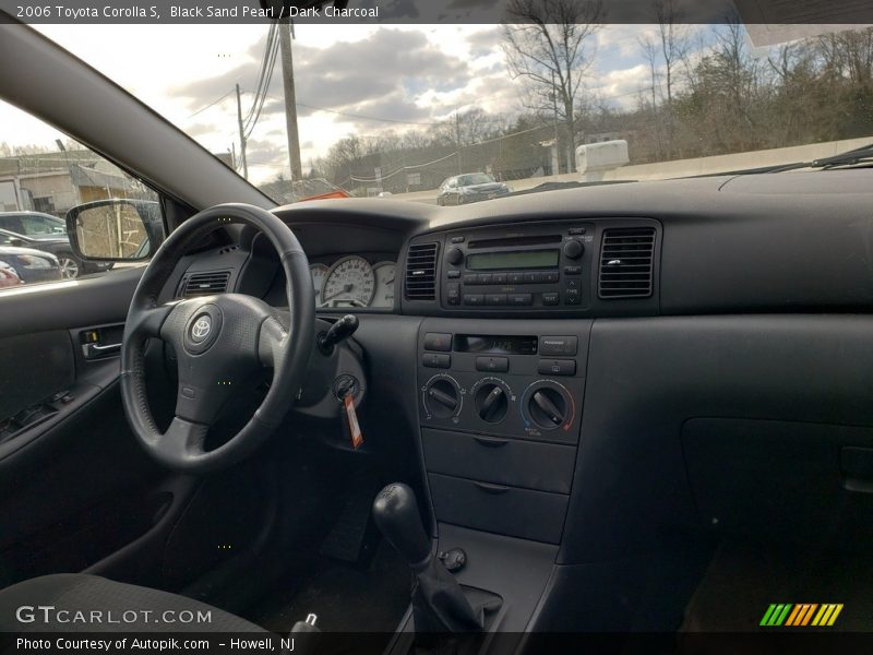 Black Sand Pearl / Dark Charcoal 2006 Toyota Corolla S