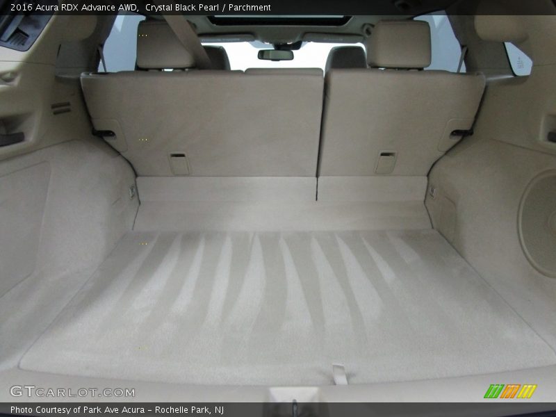 Crystal Black Pearl / Parchment 2016 Acura RDX Advance AWD