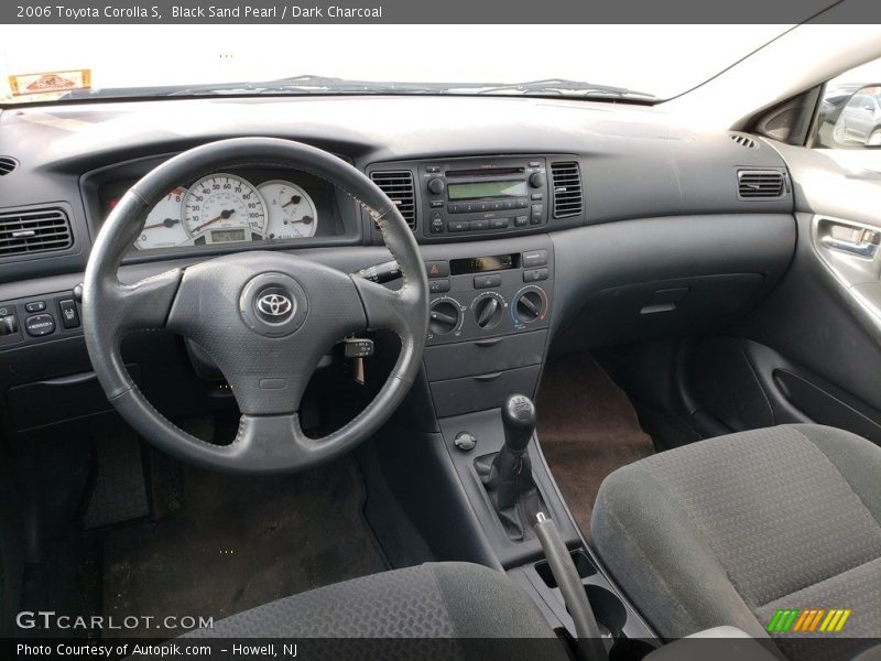Black Sand Pearl / Dark Charcoal 2006 Toyota Corolla S