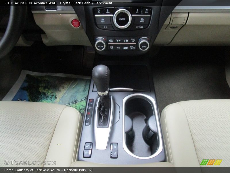 Crystal Black Pearl / Parchment 2016 Acura RDX Advance AWD
