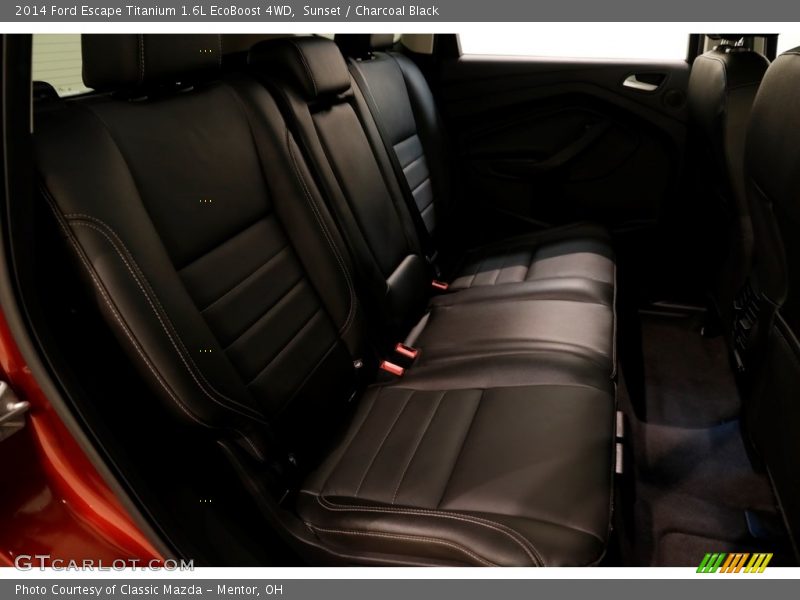 Sunset / Charcoal Black 2014 Ford Escape Titanium 1.6L EcoBoost 4WD