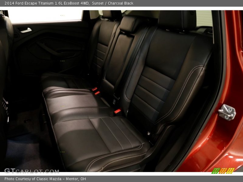 Sunset / Charcoal Black 2014 Ford Escape Titanium 1.6L EcoBoost 4WD