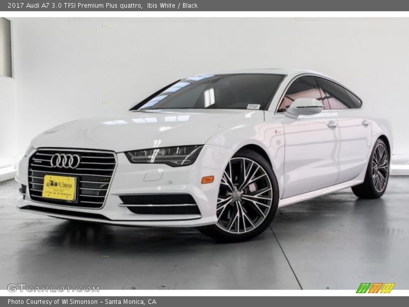 Ibis White / Black 2017 Audi A7 3.0 TFSI Premium Plus quattro