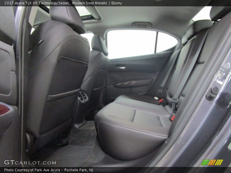 Modern Steel Metallic / Ebony 2017 Acura TLX V6 Technology Sedan
