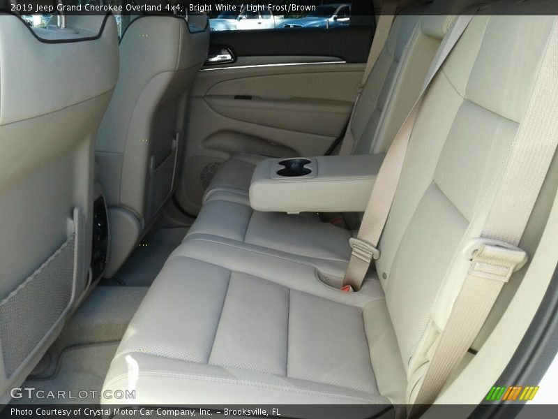 Rear Seat of 2019 Grand Cherokee Overland 4x4