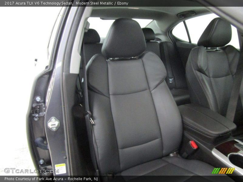 Modern Steel Metallic / Ebony 2017 Acura TLX V6 Technology Sedan