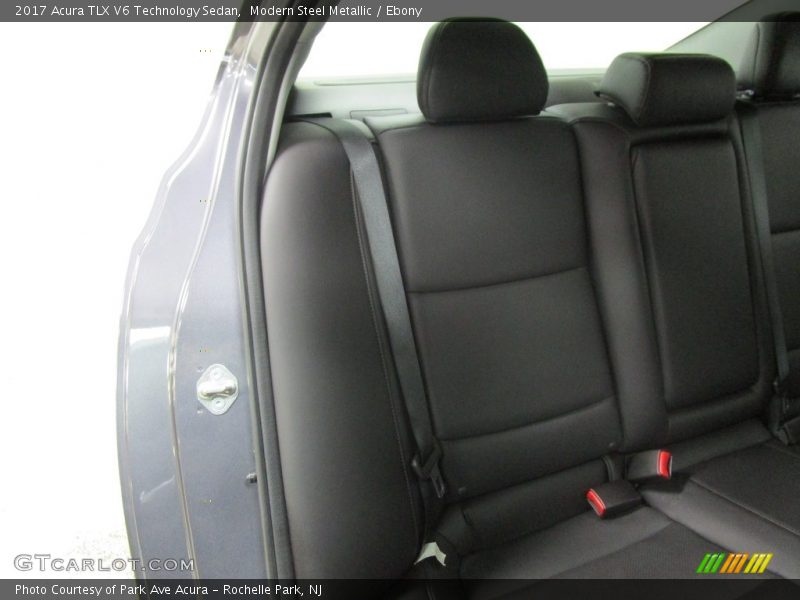 Modern Steel Metallic / Ebony 2017 Acura TLX V6 Technology Sedan